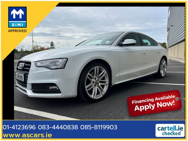 Audi A5 Hatchback, Diesel, 2015, White