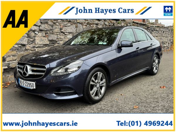 Mercedes-Benz E-Class Saloon, Diesel, 2014, Blue