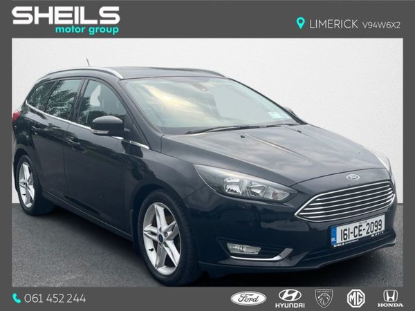 Ford Focus Estate, Diesel, 2016, Black