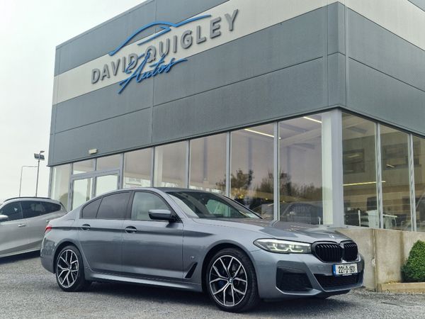 BMW 5-Series Saloon, Petrol Plug-in Hybrid, 2022, Grey