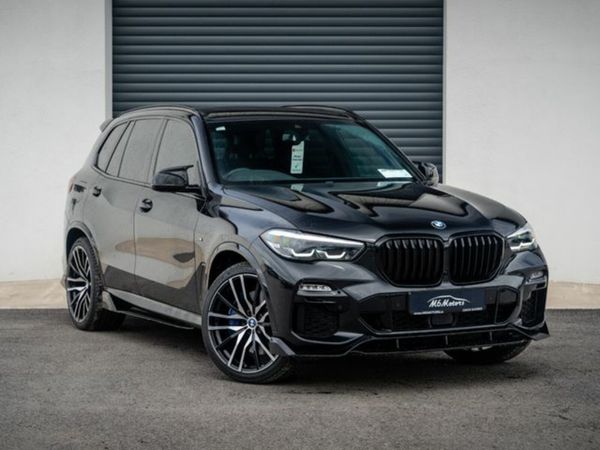 BMW X5 Estate, Petrol Hybrid, 2021, Black