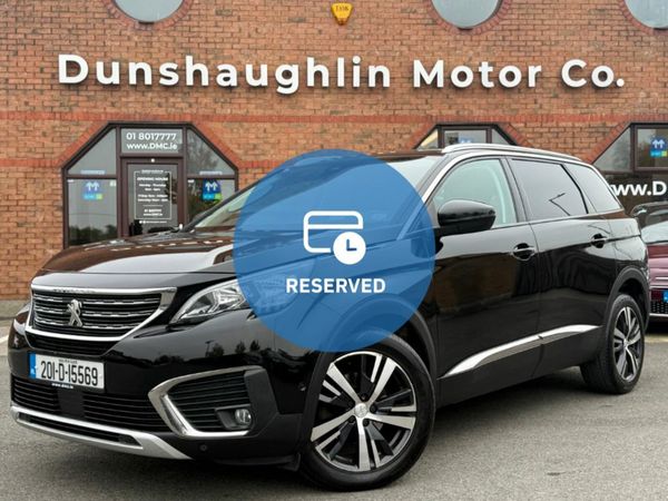 Peugeot 5008 MPV, Diesel, 2020, Black