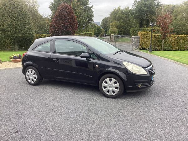 Opel Corsa Hatchback, Petrol, 2007, Black