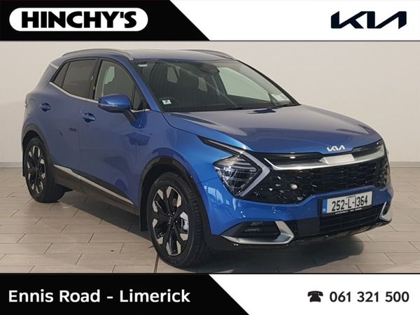 Kia Sportage SUV, Petrol Plug-in Hybrid, 2025, Blue