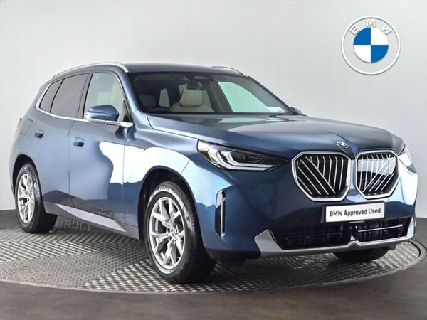 BMW X3 SUV, Diesel Hybrid, 2025, Blue