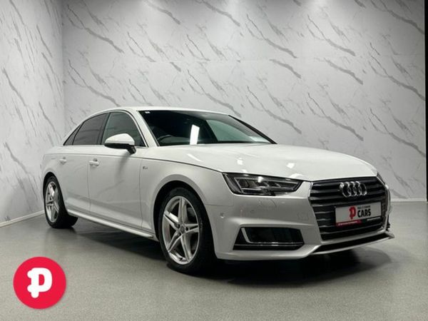 Audi A4 Saloon, Petrol, 2017, White