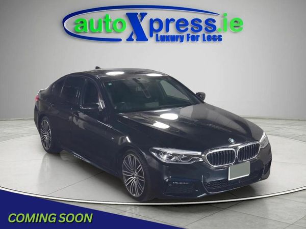 BMW 5-Series Saloon, Diesel, 2018, Black
