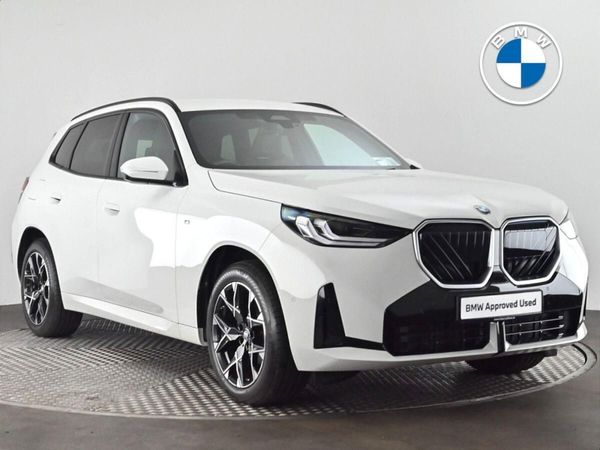 BMW X3 SUV, Petrol Plug-in Hybrid, 2025, White