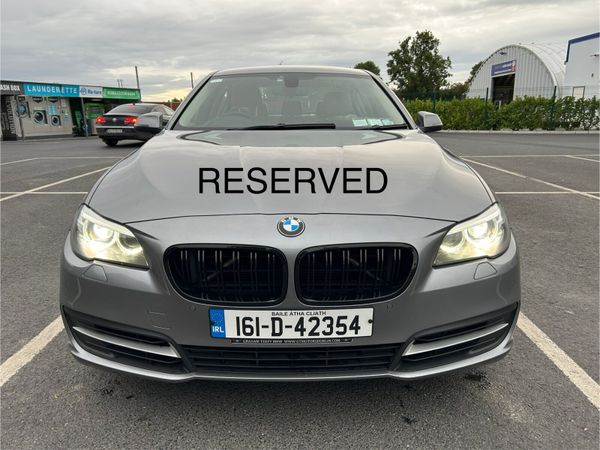 BMW 5-Series Saloon, Diesel, 2016, Grey