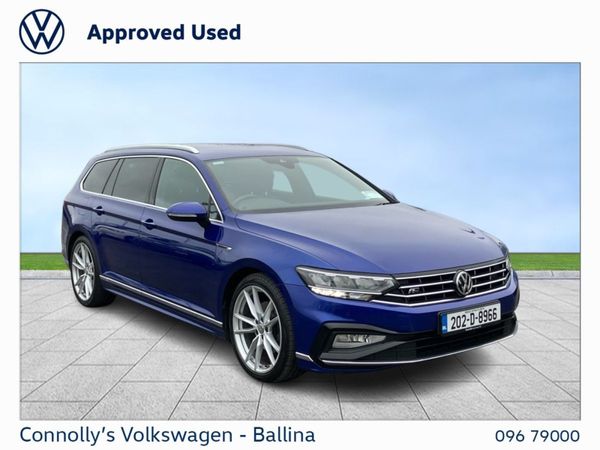 Volkswagen Passat Estate, Diesel, 2020, Blue