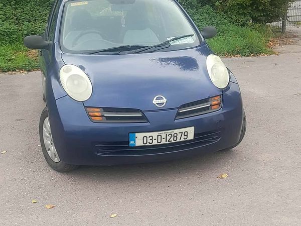 Nissan Micra Hatchback, Petrol, 2003, Blue