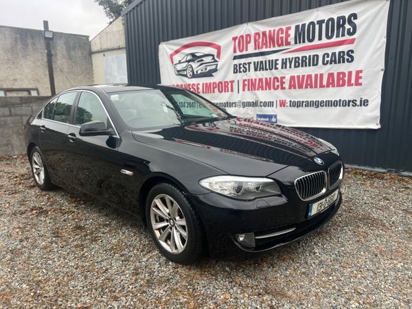 BMW 5-Series Saloon, Diesel, 2013, Black