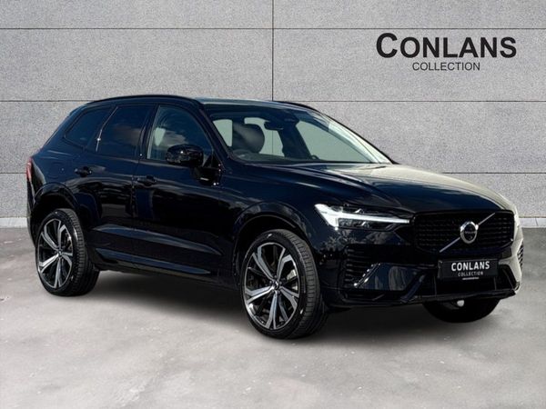 Volvo XC60 SUV, Petrol Plug-in Hybrid, 2024, Black