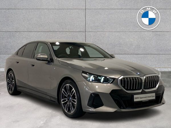 BMW 5-Series Saloon, Petrol Plug-in Hybrid, 2025, Grey