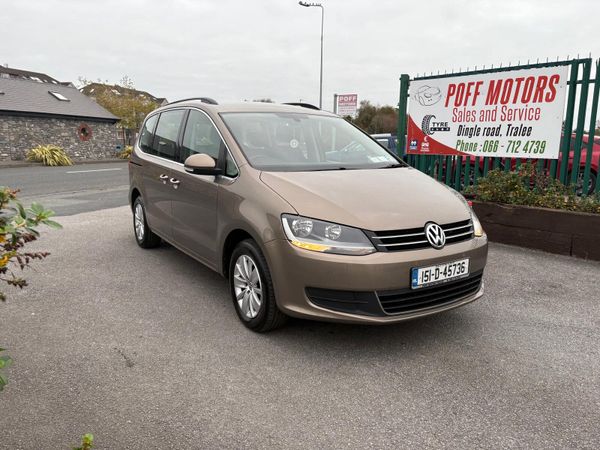 Volkswagen Sharan MPV, Diesel, 2015, Gold