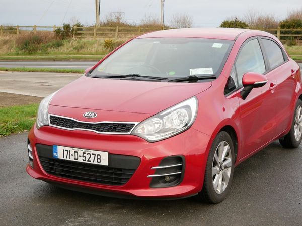 Kia Rio Hatchback, Petrol, 2017, Red