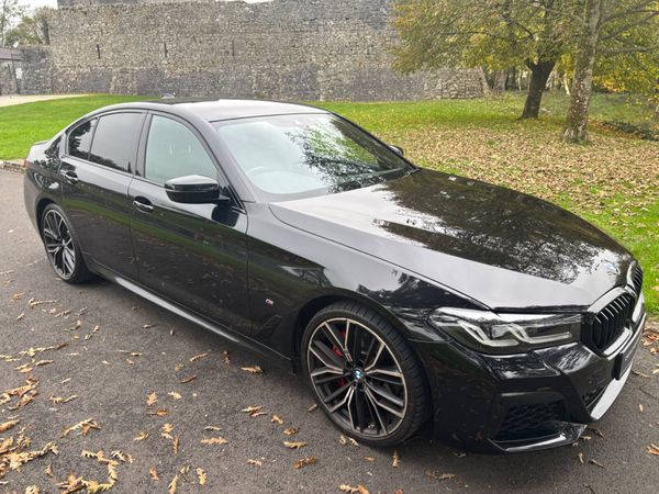 BMW 5-Series Saloon, Diesel Hybrid, 2023, Black
