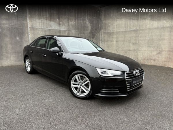 Audi A4 Saloon, Diesel, 2017, Black