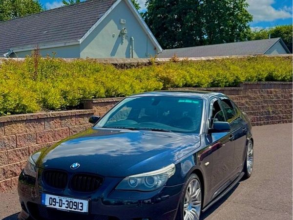 BMW 5-Series Saloon, Diesel, 2009, Black