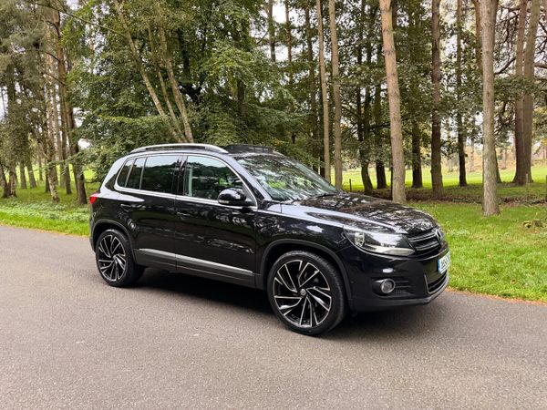 Volkswagen Tiguan SUV, Diesel, 2016, Black