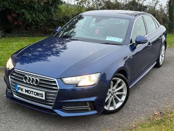 Audi A4 Saloon, Diesel, 2016, Blue