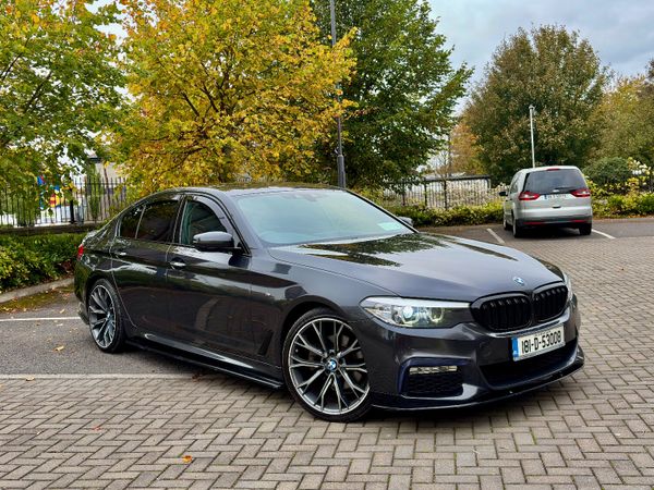 BMW 5-Series Saloon, Diesel, 2018, Grey