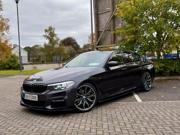 BMW 5-Series Saloon, Diesel, 2018, Grey