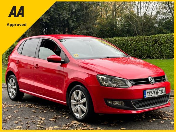 Volkswagen Polo Hatchback, Petrol, 2013, Red