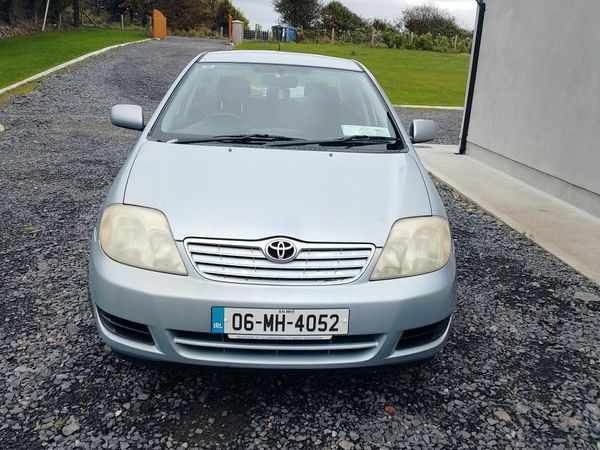 Toyota Corolla Saloon, Petrol, 2006, Blue