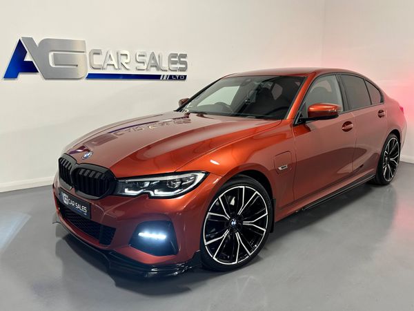 BMW 3-Series Saloon, Petrol Hybrid, 2021, Orange