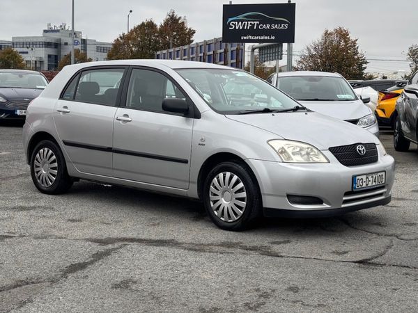 Toyota Corolla Hatchback, Petrol, 2003, Silver