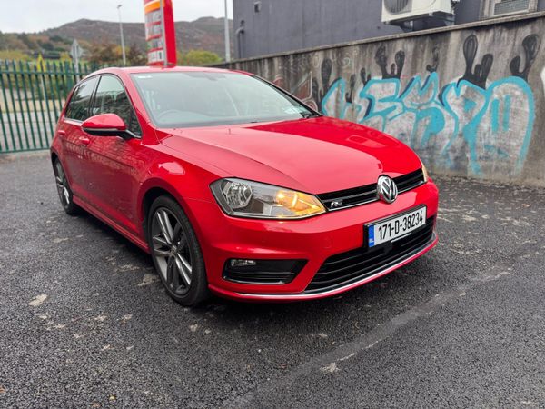 Volkswagen Golf Estate, Petrol, 2017, Red