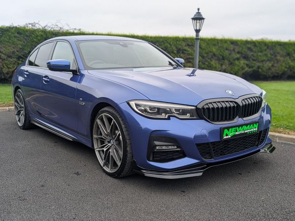BMW 3-Series Saloon, Petrol Hybrid, 2021, Blue