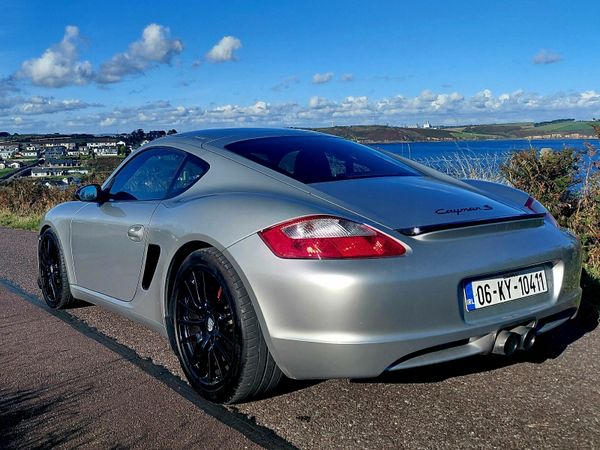 Porsche Cayman Coupe, Petrol, 2006, Silver