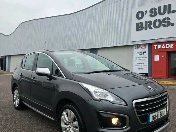 Peugeot 3008 SUV, Diesel, 2016, Grey