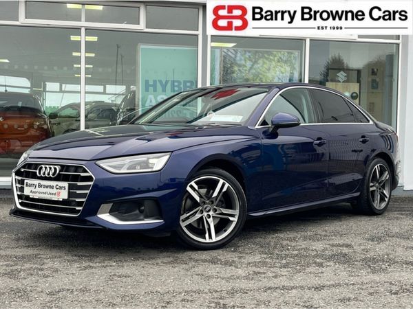 Audi A4 Saloon, Diesel, 2023, Blue