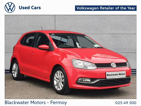 Volkswagen Polo Hatchback, Petrol, 2017, Red