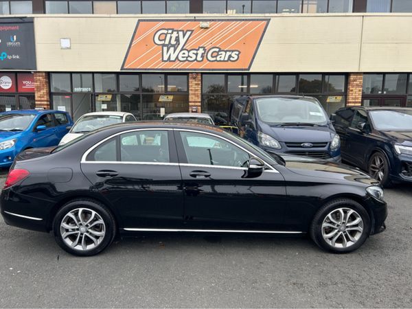 Mercedes-Benz C-Class Saloon, Petrol, 2015, Black