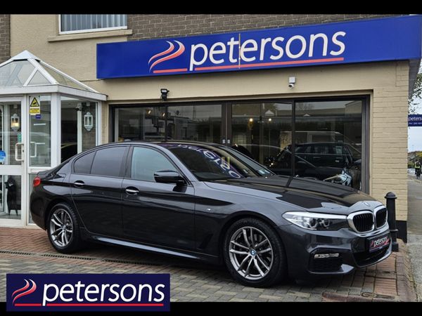 BMW 5-Series Saloon, Diesel, 2018, Grey
