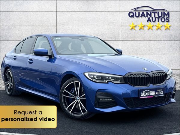 BMW 3-Series Saloon, Petrol Plug-in Hybrid, 2019, Blue