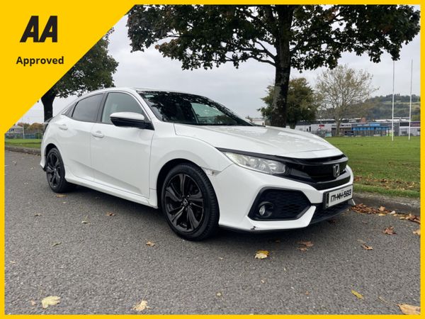 Honda Civic Hatchback, Petrol, 2017, White