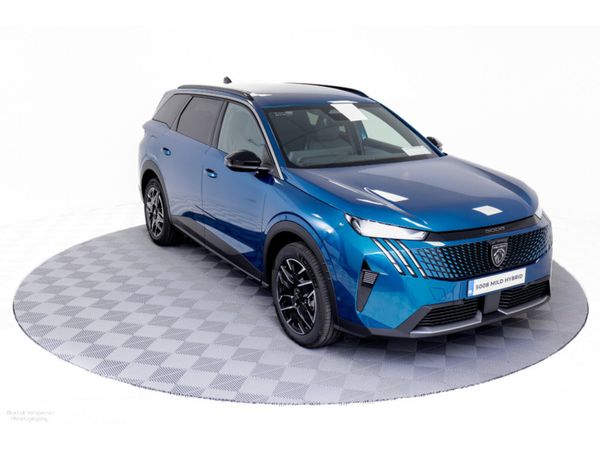 Peugeot 5008 SUV, Petrol Hybrid, 2025, Blue