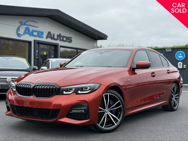 BMW 3-Series Saloon, Petrol Hybrid, 2021, Orange
