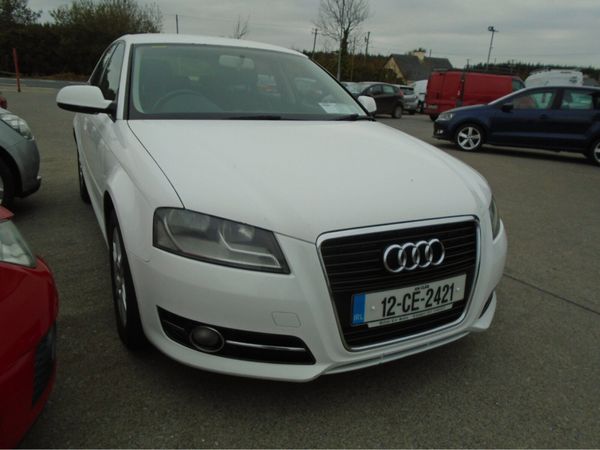 Audi A3 Hatchback, Diesel, 2012, White