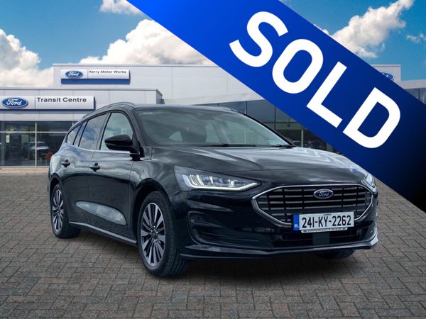 Ford Focus Estate, Diesel, 2024, Black