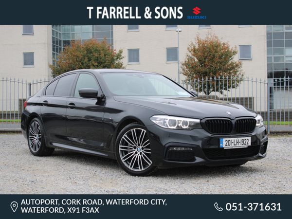 BMW 5-Series Saloon, Diesel, 2020, Black