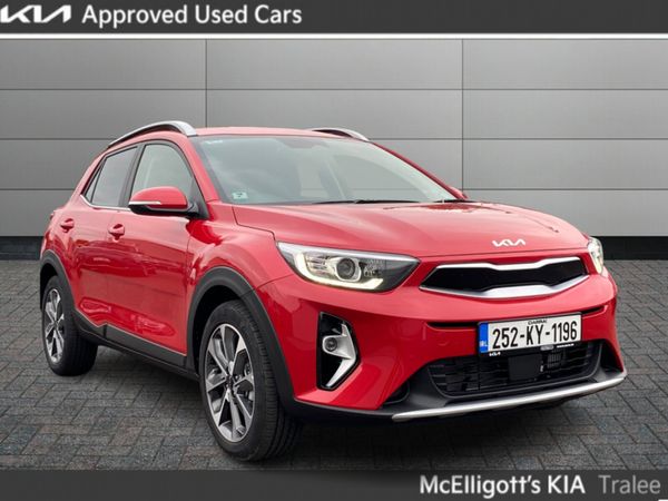 Kia Stonic SUV, Petrol Hybrid, 2025, Red