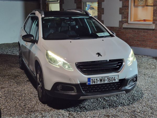 Peugeot 2008 SUV, Diesel, 2014, White