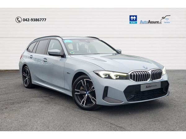 BMW 3-Series Estate, Petrol Hybrid, 2023, Grey