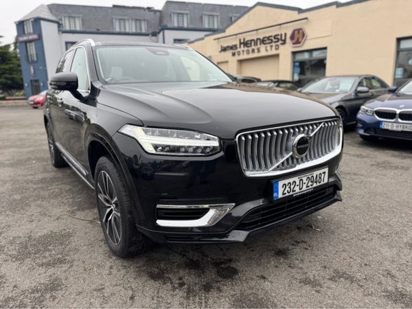 Volvo XC90 Estate, Petrol Plug-in Hybrid, 2023, Black